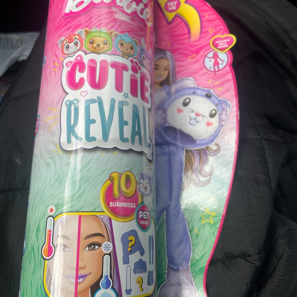 Barbie Cutie Reveal Doll with Pink and Blue Outfit